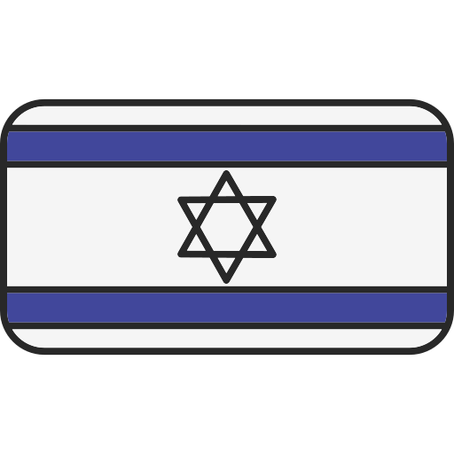 israele Generic color lineal-color icona