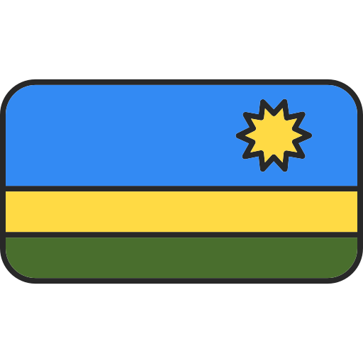 rwanda Generic color lineal-color icoon