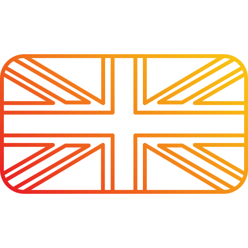 United Kingdom Generic gradient outline icon