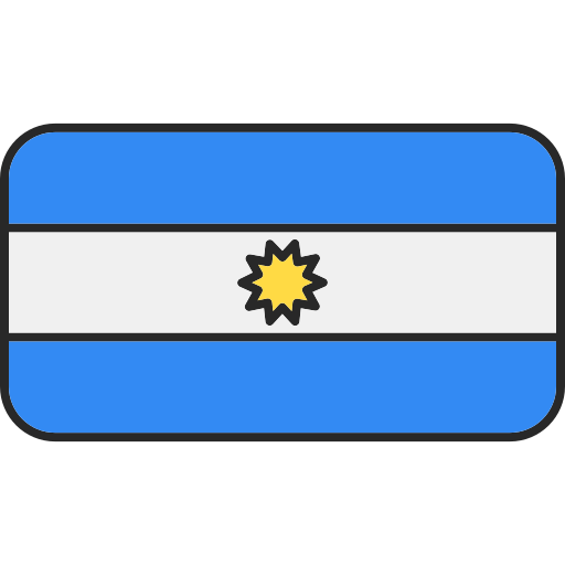 argentina Generic color lineal-color icono