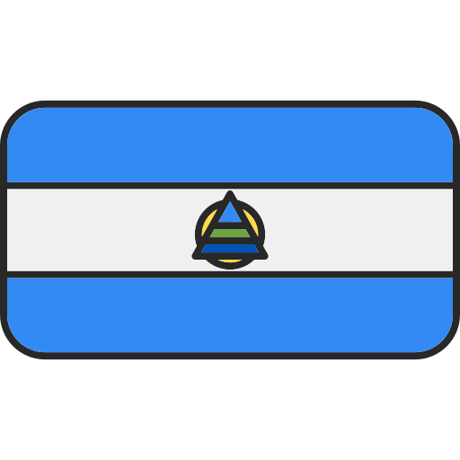 Nicaragua Generic color lineal-color icon