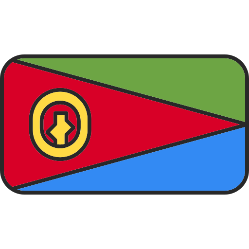 eritrea Generic color lineal-color icoon