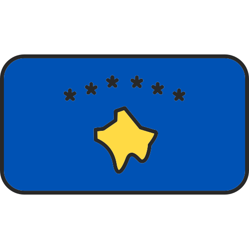 コソボ Generic color lineal-color icon