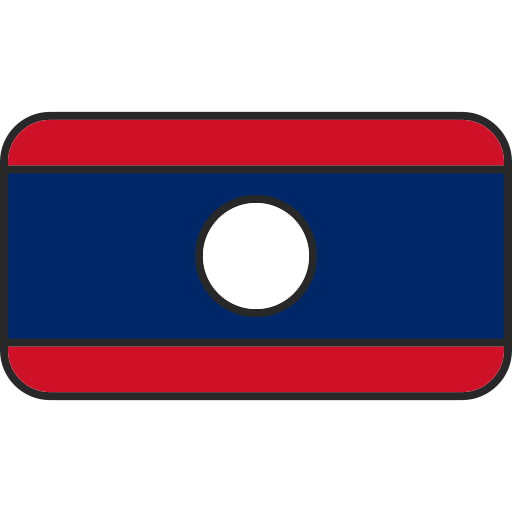 laos Generic color lineal-color Icône