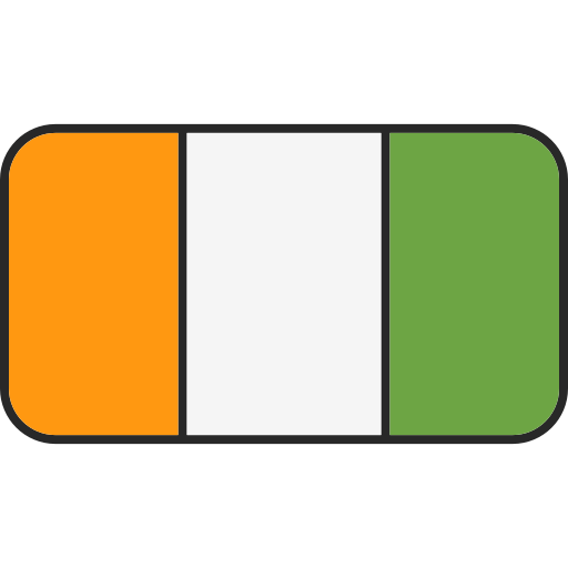 Ivory Coast Generic color lineal-color icon