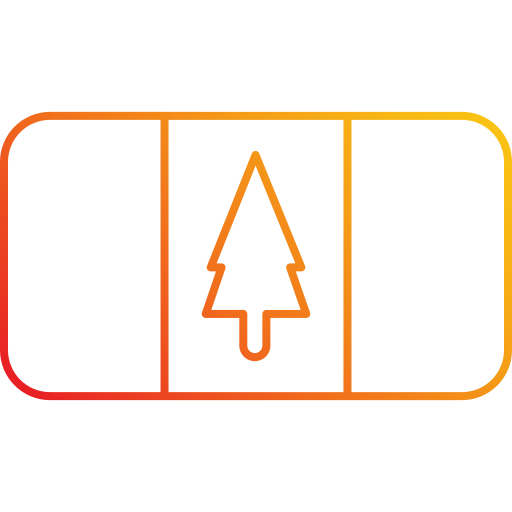 Norfolk island Generic gradient outline icon