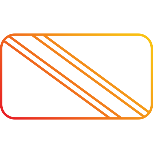 trynidad i tobago Generic gradient outline ikona