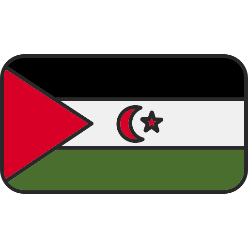 sahrawi arabische democratische republiek Generic color lineal-color icoon