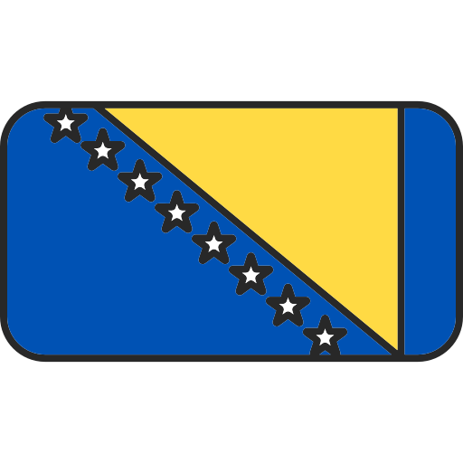 Bosnia and Herzegovina Generic color lineal-color icon