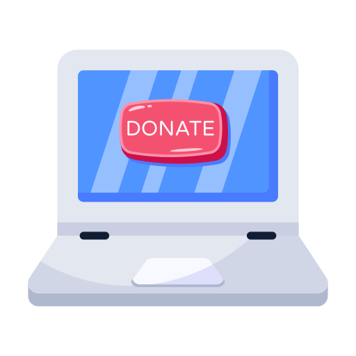 Online donation Generic Flat icon