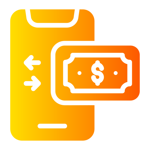 Money Transfer Generic Flat Gradient icon