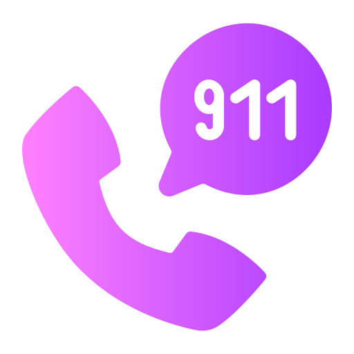 llamada al 911 Generic Flat Gradient icono