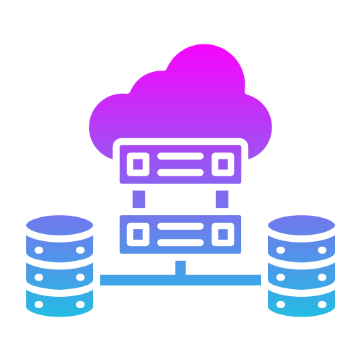 cloud-server Generic Flat Gradient icon