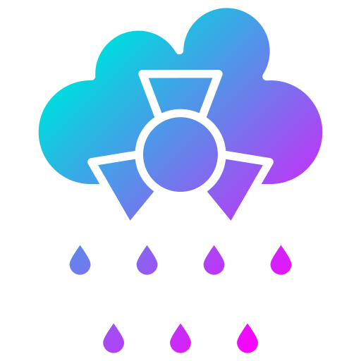 kwaśny deszcz Generic gradient fill ikona