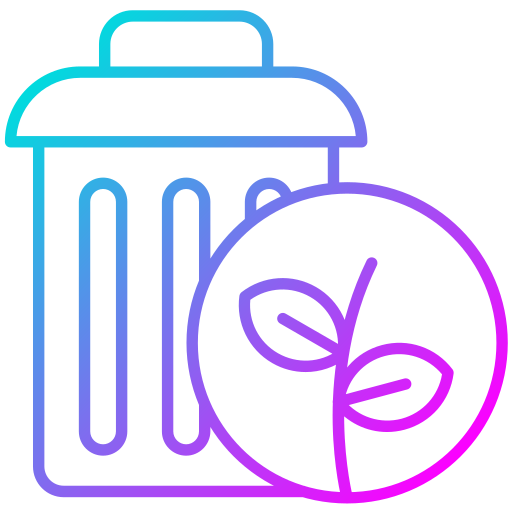 Trash Generic gradient outline icon