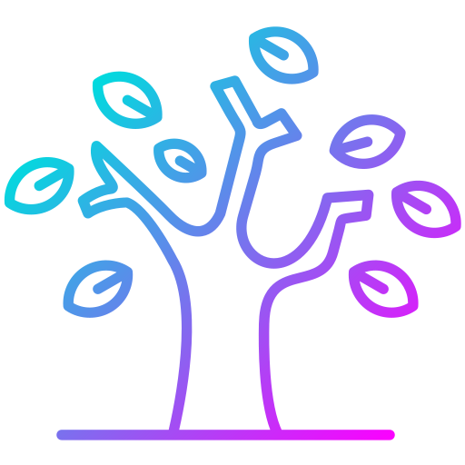 albero secco Generic gradient outline icona