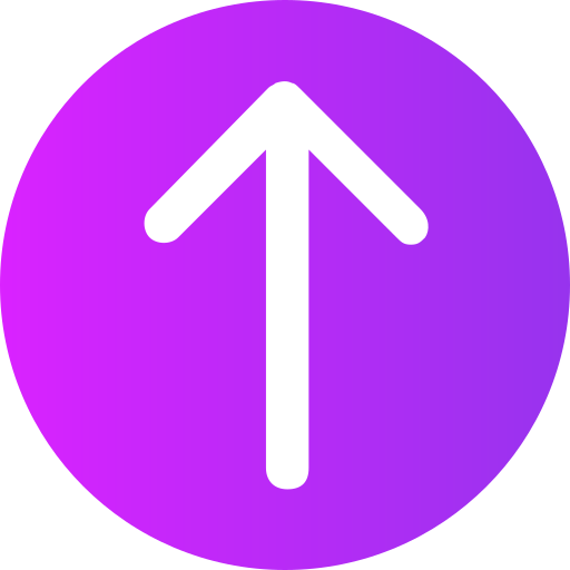 Arrow up Generic gradient fill icon