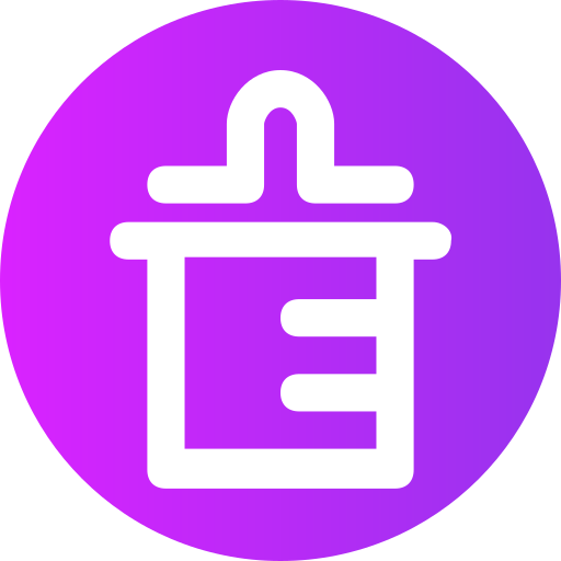 Baby bottle Generic gradient fill icon