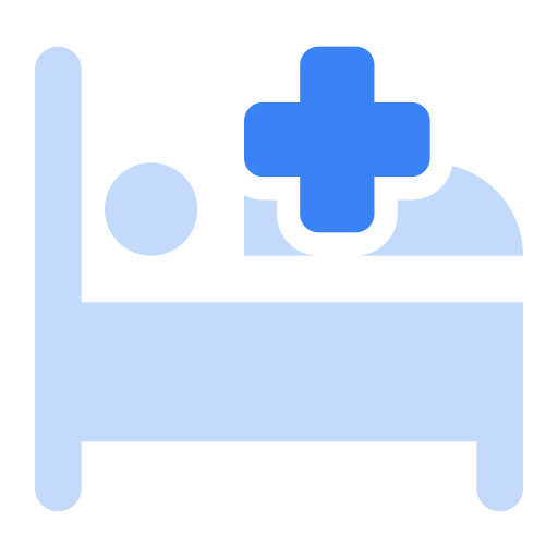 침대 Generic Blue icon