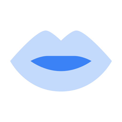 唇 Generic Blue icon