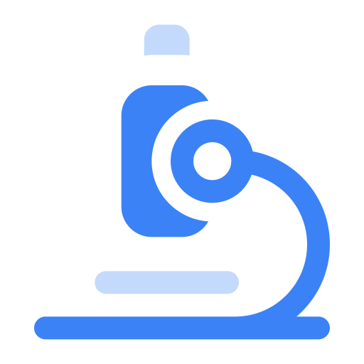 현미경 Generic Blue icon