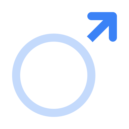 símbolo Generic Blue Ícone