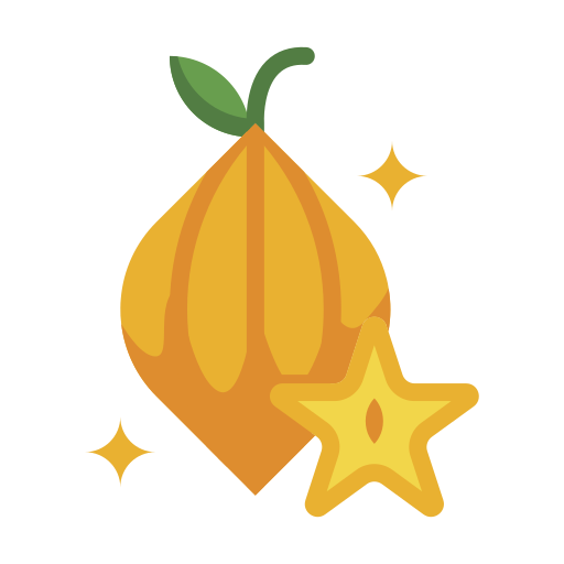 fruta estrella Generic color fill icono