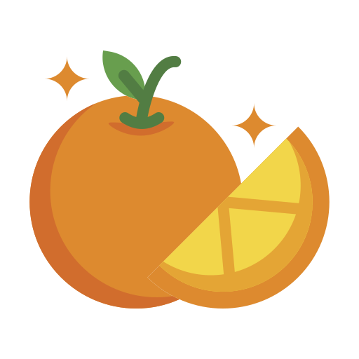 naranja Generic color fill icono