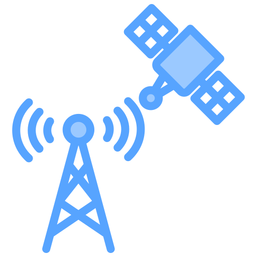 telekommunikation Generic Blue icon