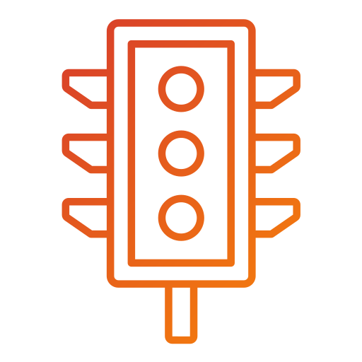 Traffic Light Generic gradient outline icon