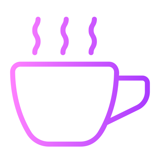 gorąca kawa Generic Gradient ikona