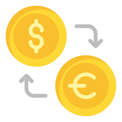 Обмен валюты Generic Flat иконка