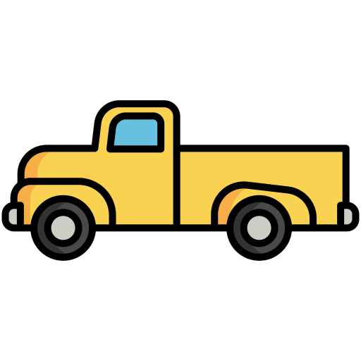 ciężarówka Generic color lineal-color ikona