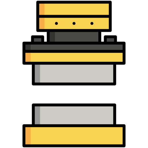 プレス機 Generic color lineal-color icon