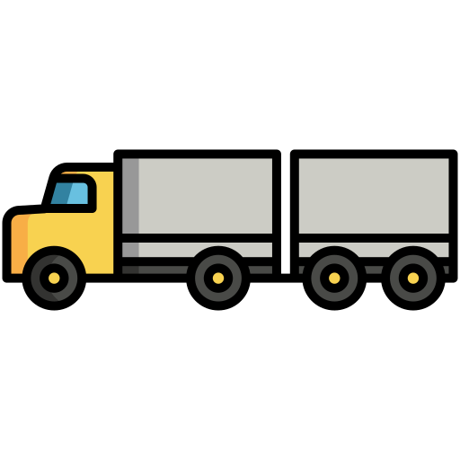 un camion Generic color lineal-color Icône