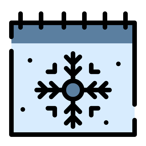 冬季 Generic color lineal-color icon