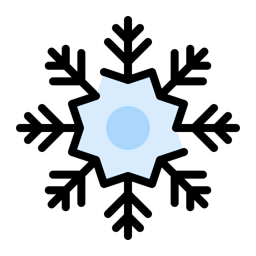 スノーフレーク Generic color lineal-color icon