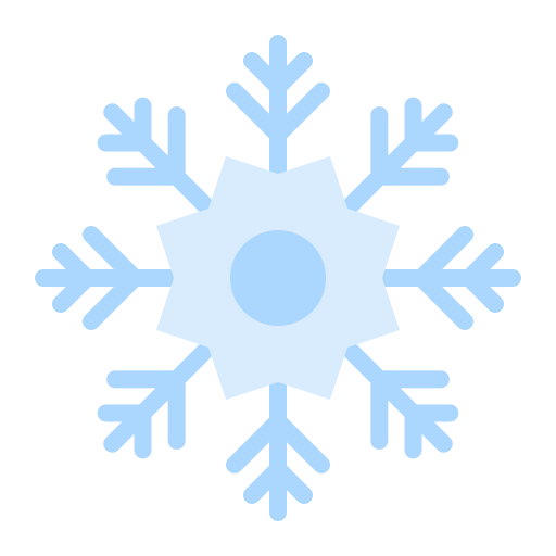 Snowflake Generic color fill icon