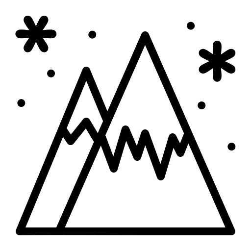 гора Generic black outline иконка