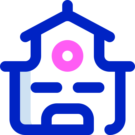 대학교 Super Basic Orbit Color icon