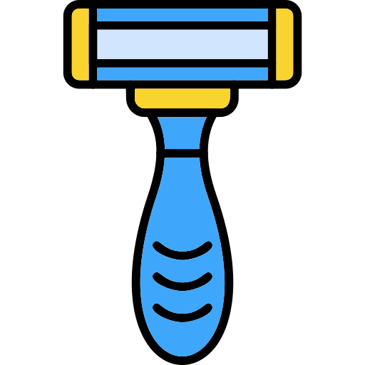 cuchilla de afeitar Generic color lineal-color icono