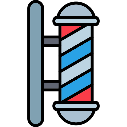 palo del barbiere Generic color lineal-color icona