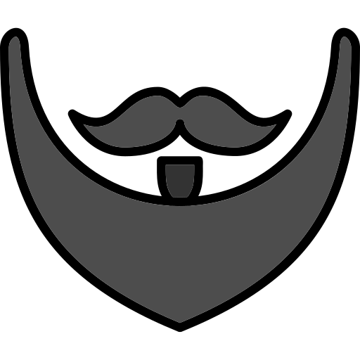 Beard Generic color lineal-color icon