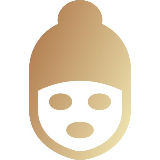 máscara facial Generic gradient fill icono