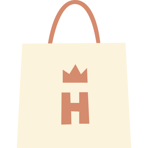 Gift Bag Cartoon Flat icon