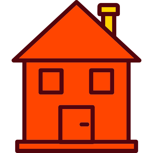 дом Generic color lineal-color иконка