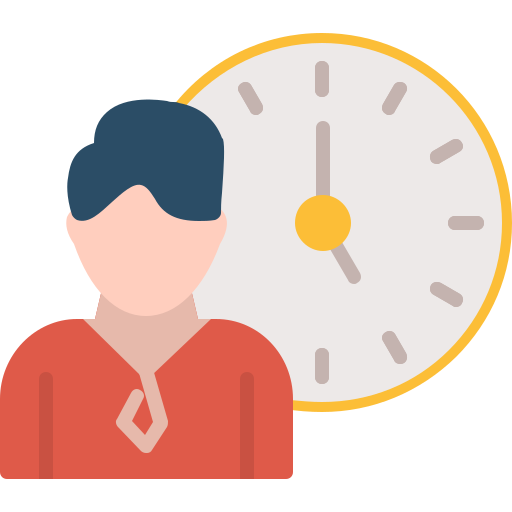 Working hours Generic color fill icon