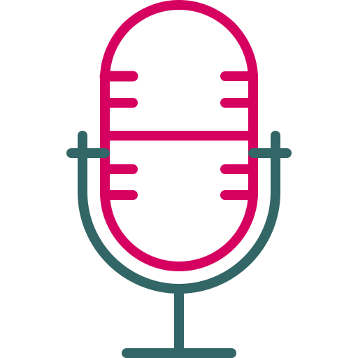 Микрофон Generic color outline иконка