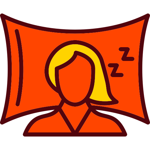 dormido Generic color lineal-color icono