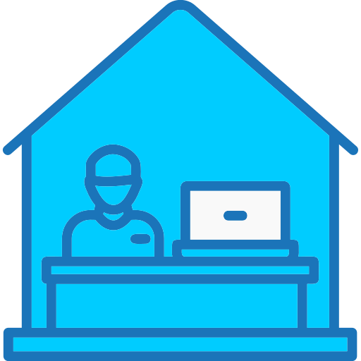 work from home Generic color lineal-color icono